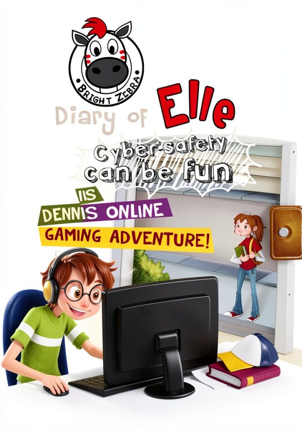 Cyber-Safety Diary for Kids by Bright Zebra-0
