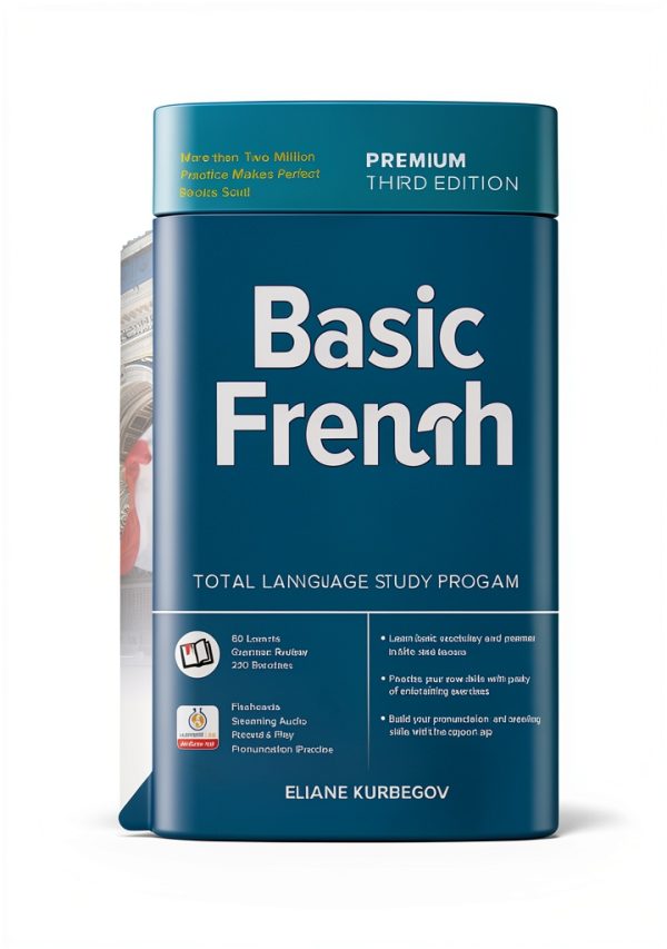 French Language Instruction Book by McGraw Hill - 3rd Edition-0