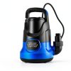 Sump Pump PANRANO 1.1HP Submersible Water Pump 4700GPH Blue Portable-2