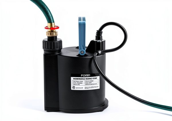 Tankless Water Heater Flushing Kit with 1/3HP Sump Water Pump, 4 Gallon Bucket, Bucket Lid Opener, 2PCS 3/4’’GHT x 6’ Hoses, Easy Install and Use Tankless Water Heater Descaling Kit-5