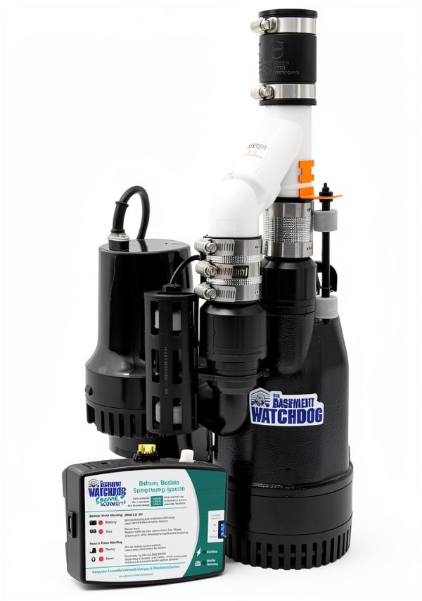 Basement Watchdog CONNECT ½ HP Sump Pump System with WiFi Backup-0