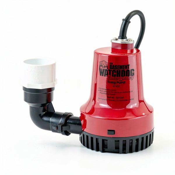 Basement Watchdog Sump Pump 2,000 GPH Dual Float Switch Black-1