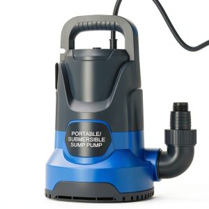 Sump Pump PANRANO 1.1HP Submersible Water Pump 4700GPH Blue Portable-0