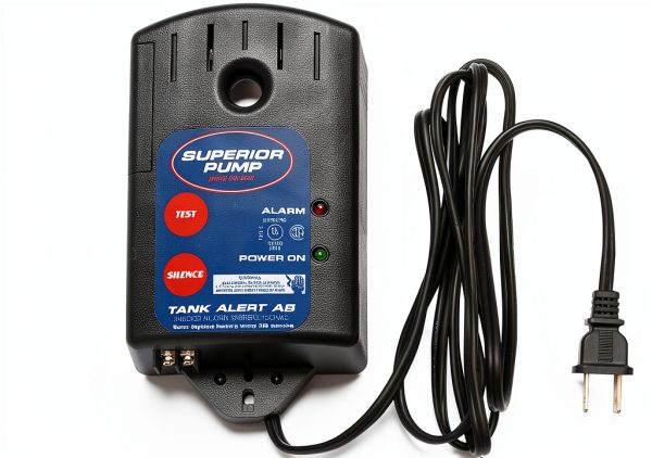 Superior Pump 92060 Sump Alarm System with 15 Foot Float Switch Black-1