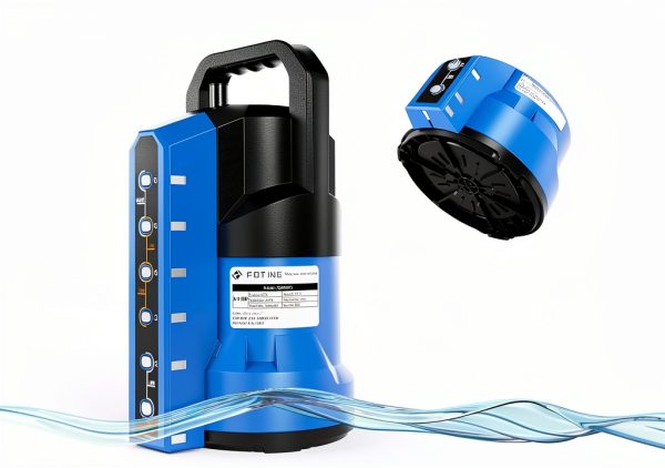 FOTING Sump Pump 3/4HP Submersible with 16ft Cord for Pool & Basement-4