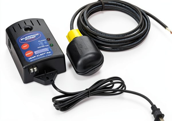 Superior Pump 92060 Sump Alarm System with 15 Foot Float Switch Black-0