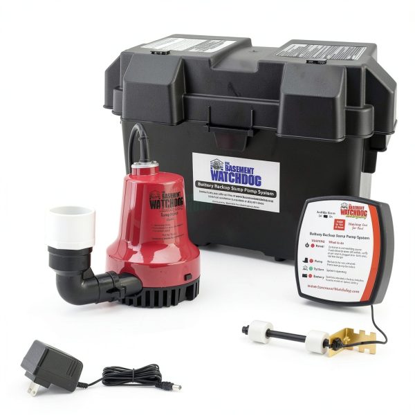 Basement Watchdog Sump Pump 2,000 GPH Dual Float Switch Black-3