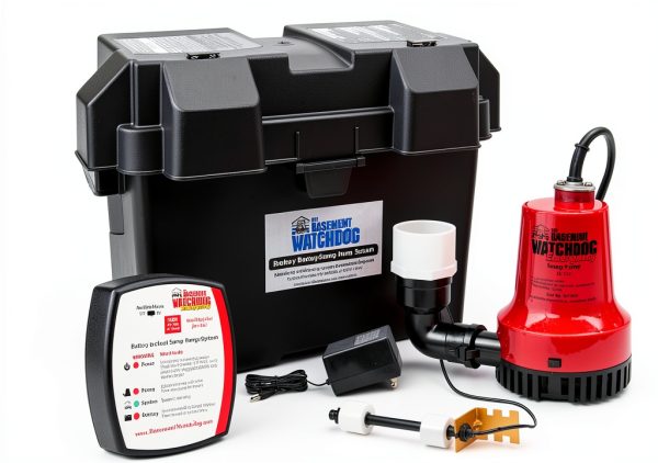 Basement Watchdog Sump Pump 2,000 GPH Dual Float Switch Black-0
