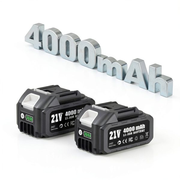 Cordless Stick Water Transfer Pump SEESII 21V 740GPH 4000mAh Batteries-6